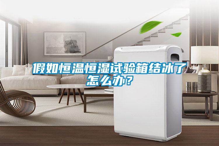 假如恒溫恒濕試驗(yàn)箱結(jié)冰了怎么辦？
