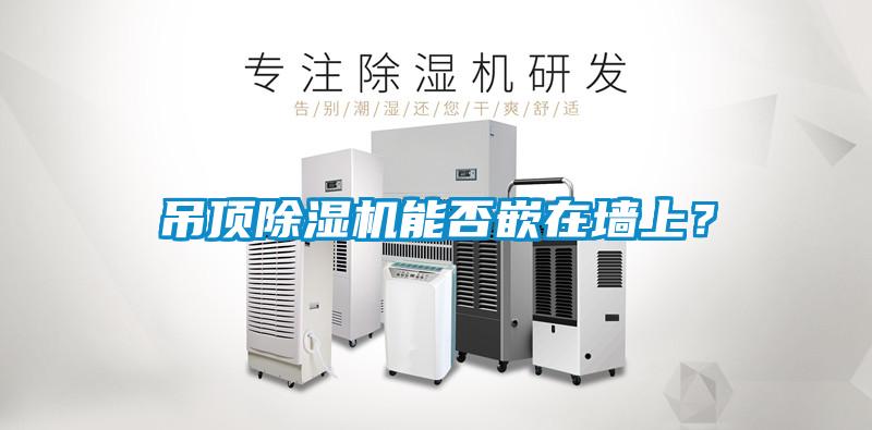 吊頂除濕機能否嵌在墻上？