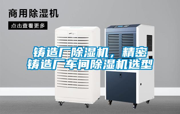 鑄造廠除濕機，精密鑄造廠車間除濕機選型