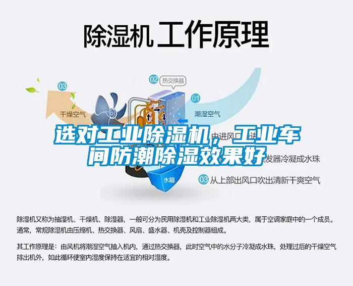 選對工業除濕機，工業車間防潮除濕效果好
