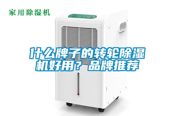 什么牌子的轉輪除濕機好用？品牌推薦
