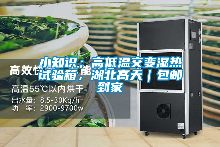小知識；高低溫交變濕熱試驗(yàn)箱，湖北高天｜包郵到家