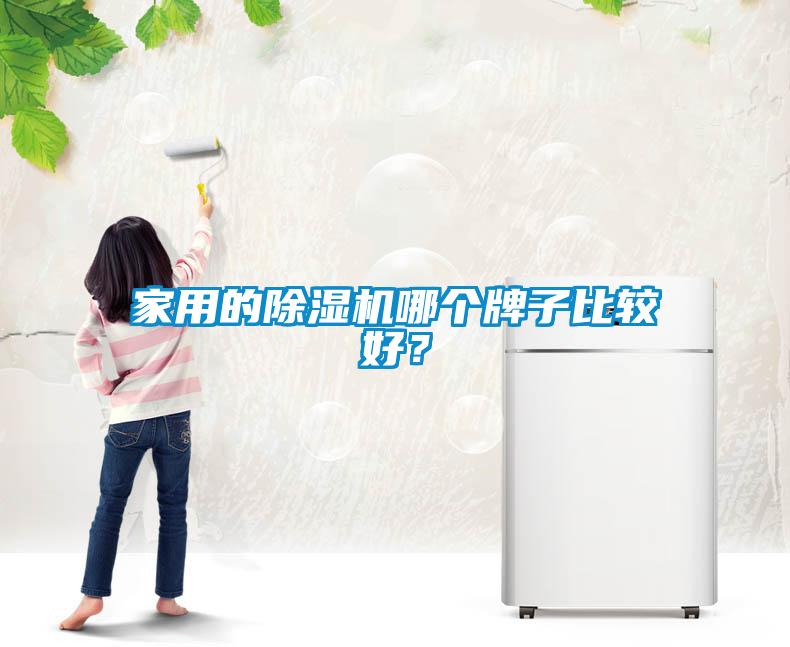 家用的除濕機哪個牌子比較好？