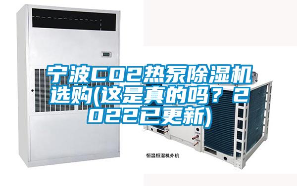寧波CO2熱泵除濕機選購(這是真的嗎？2022已更新)