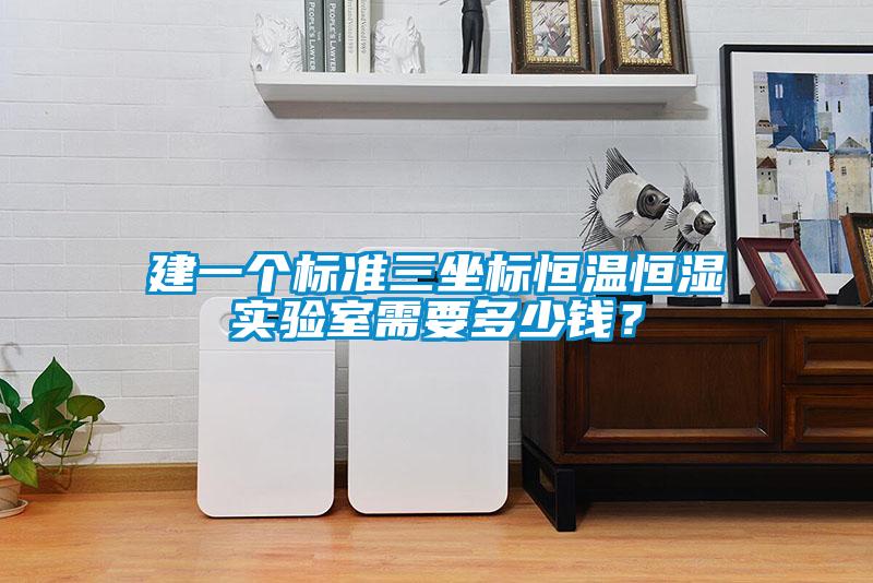 建一個標準三坐標恒溫恒濕實驗室需要多少錢？