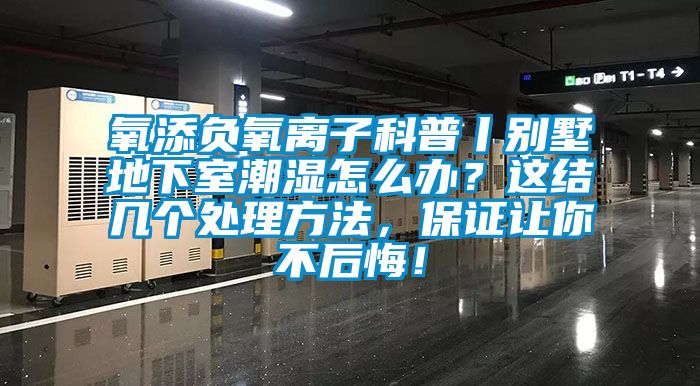 氧添負氧離子科普丨別墅地下室潮濕怎么辦？這結(jié)幾個處理方法，保證讓你不后悔！