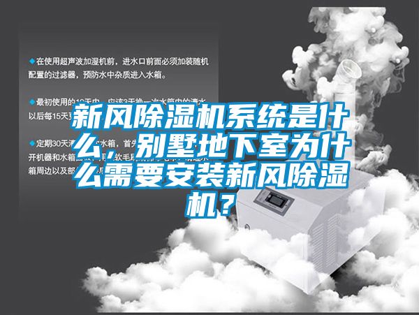 新風除濕機系統是什么，別墅地下室為什么需要安裝新風除濕機？