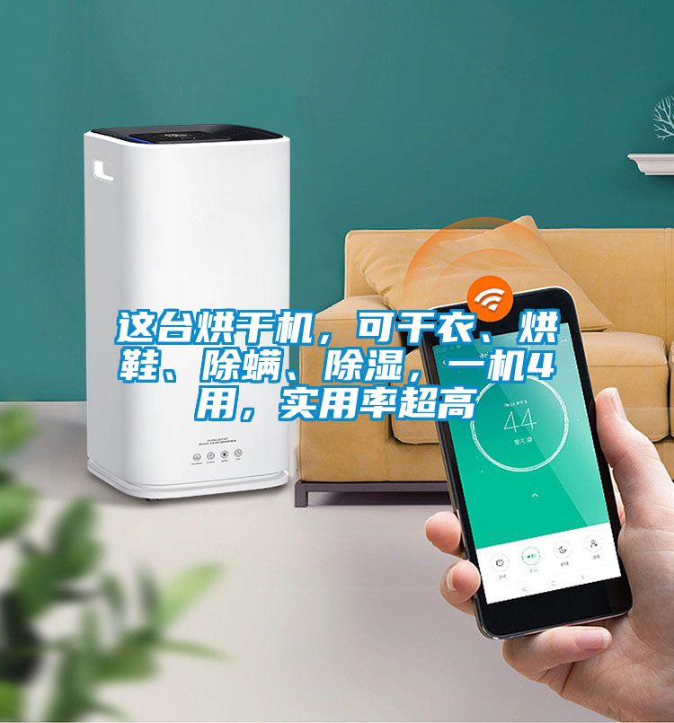 這臺烘干機，可干衣、烘鞋、除螨、除濕，一機4用，實用率超高