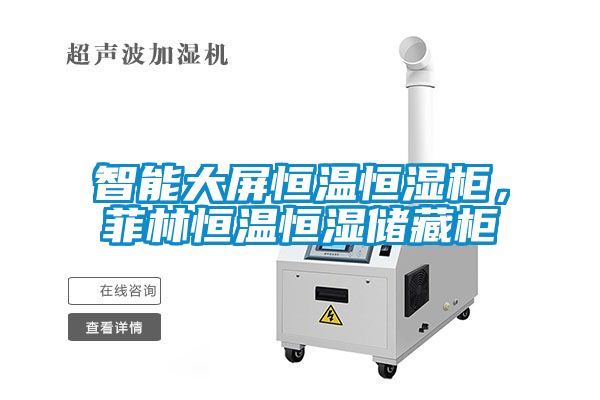 智能大屏恒溫恒濕柜，菲林恒溫恒濕儲藏柜