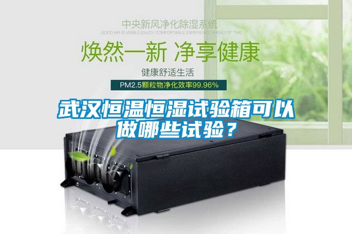 武漢恒溫恒濕試驗箱可以做哪些試驗？