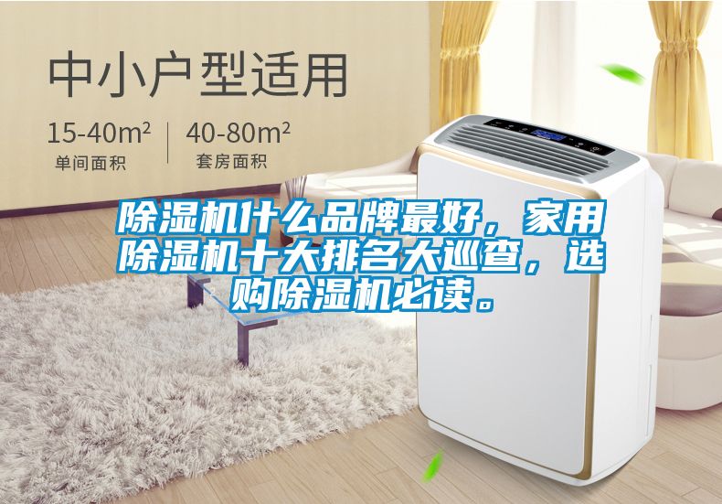 除濕機什么品牌最好，家用除濕機十大排名大巡查，選購除濕機必讀。