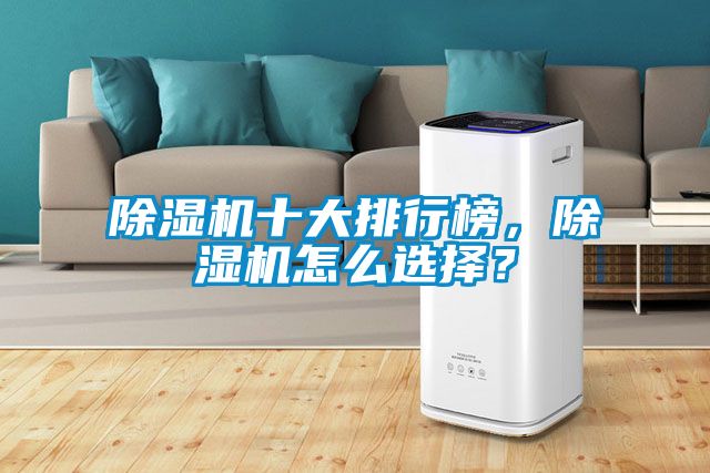 除濕機十大排行榜，除濕機怎么選擇？