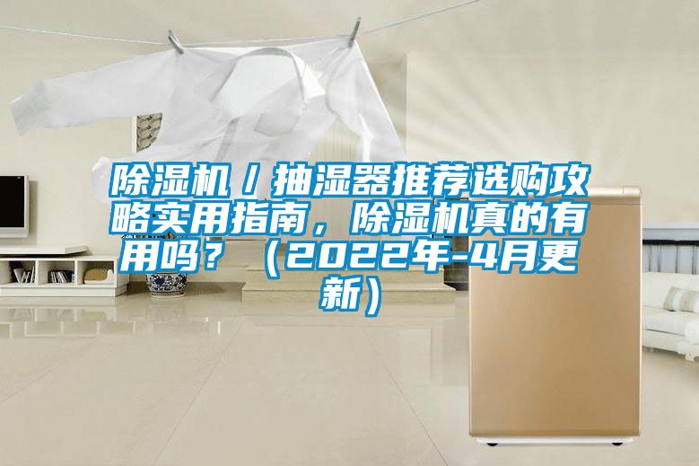 除濕機(jī)／抽濕器推薦選購攻略實(shí)用指南，除濕機(jī)真的有用嗎？（2022年-4月更新）